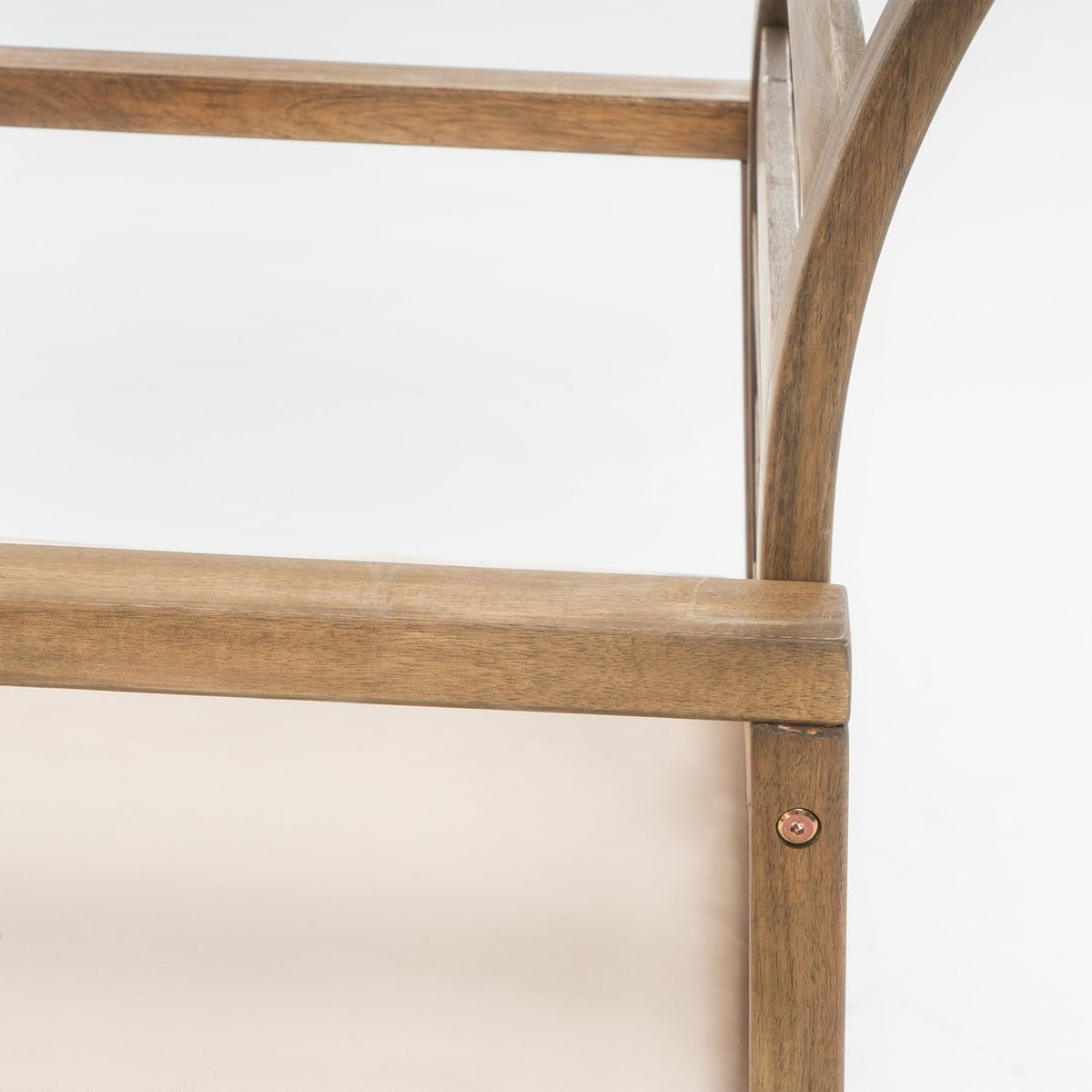 Acacia Wood Club Chairs 2-Pcs Set N211