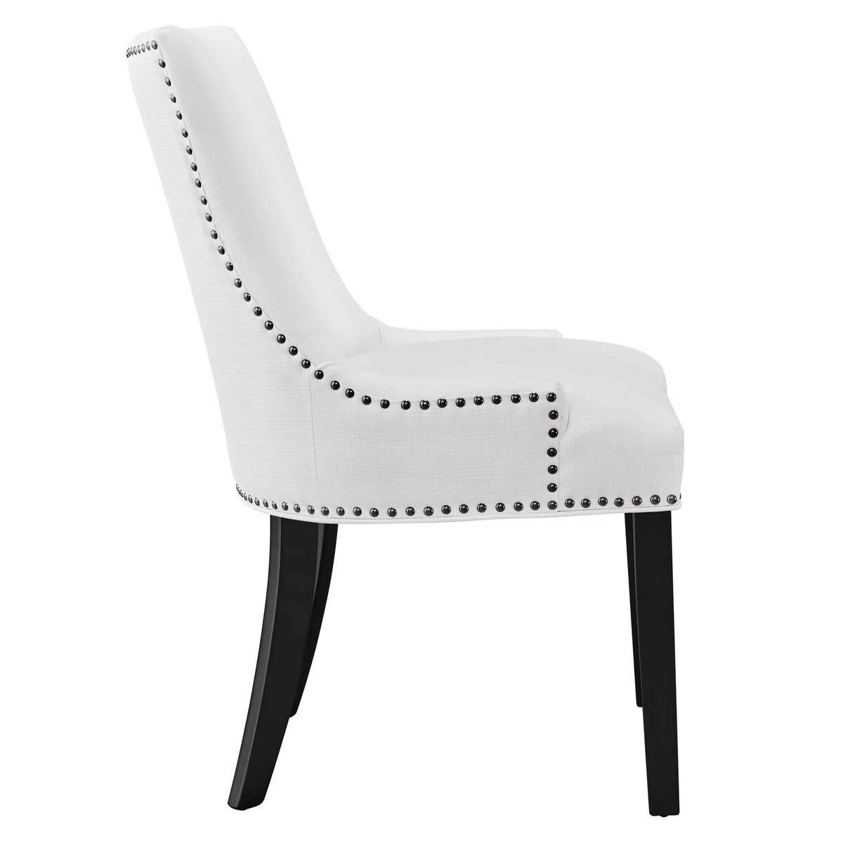 White Fabric Dining Chair Z252955
