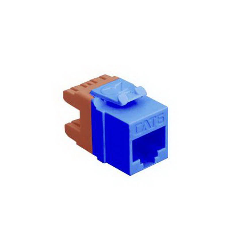 Cat 6 Module 400 Pk Blue E114