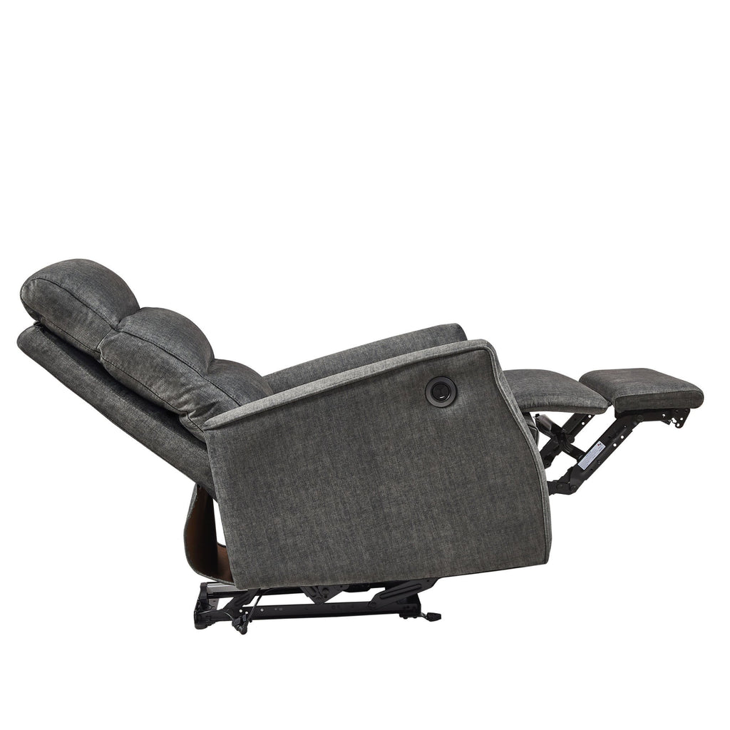 Gray Power Recliner Chair X627