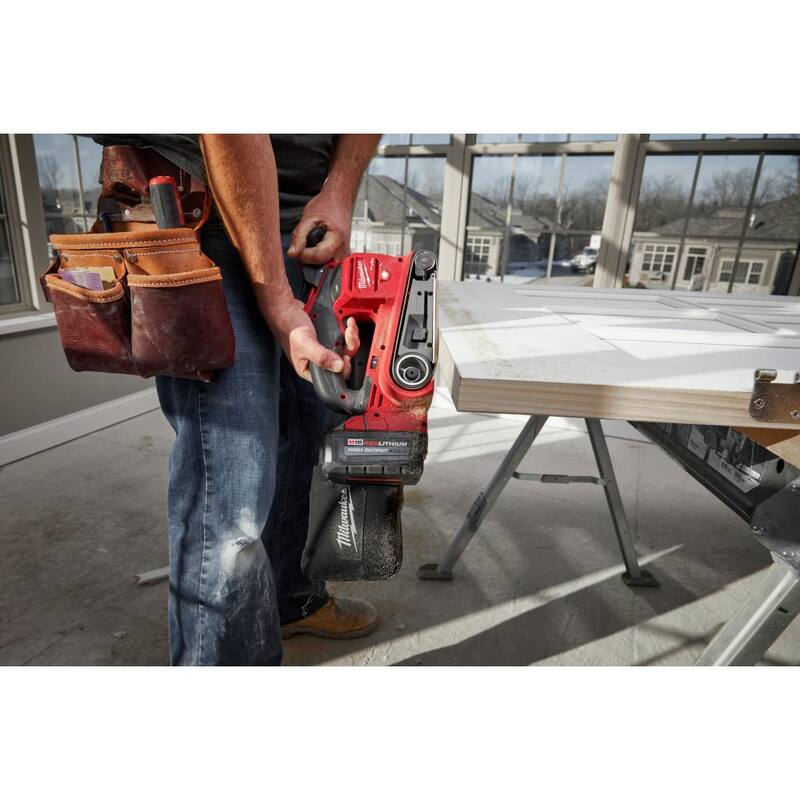 18-Volt Cordless Belt Sander with Starter Kit C166