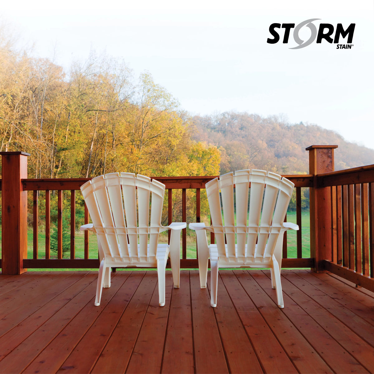 Semi-Transparent Stain and Sealer Golden Oak 1 Gallon H261