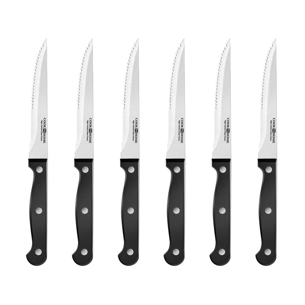 15-Piece High Carbon Stainless Steel Knife Set with Bamboo Storage Block V52435