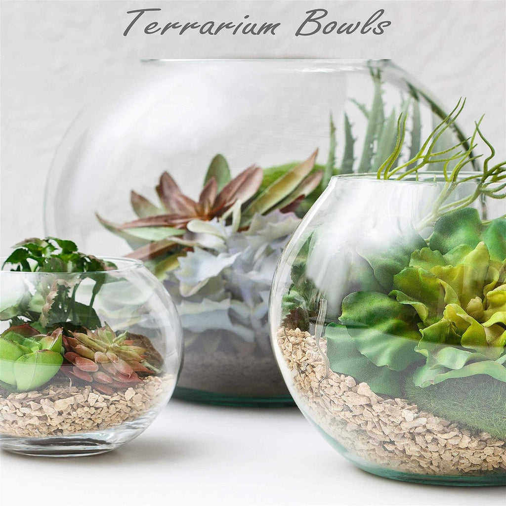 Glass Bubble Bowl Vase Y800