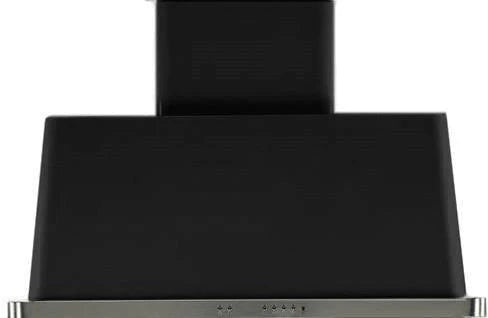 40 in. Glossy Black Wall Mount Range Hood with 600 CFM Blower R582