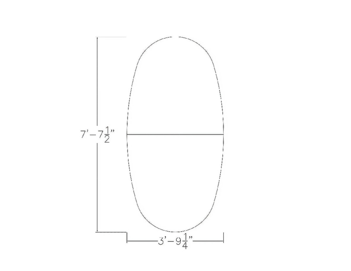 Oval Conference Table with Electric S80132