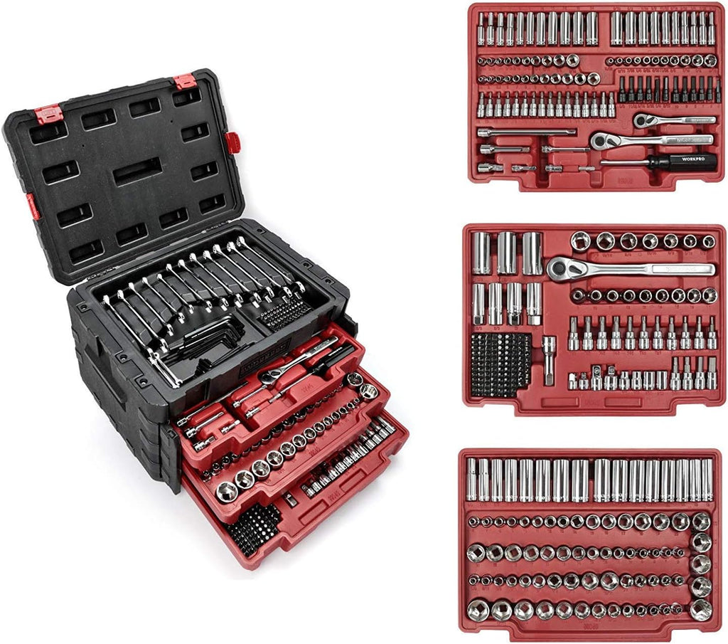 450-Piece Mechanics Tool Set with Heavy Duty Case F3976