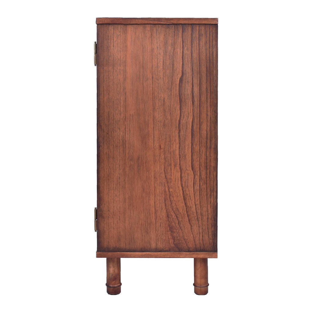 Brown 2 Door Wood Cabinet W69874