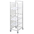 Stainless Mobile Bun Pan Rack 20 Pan Cap F201