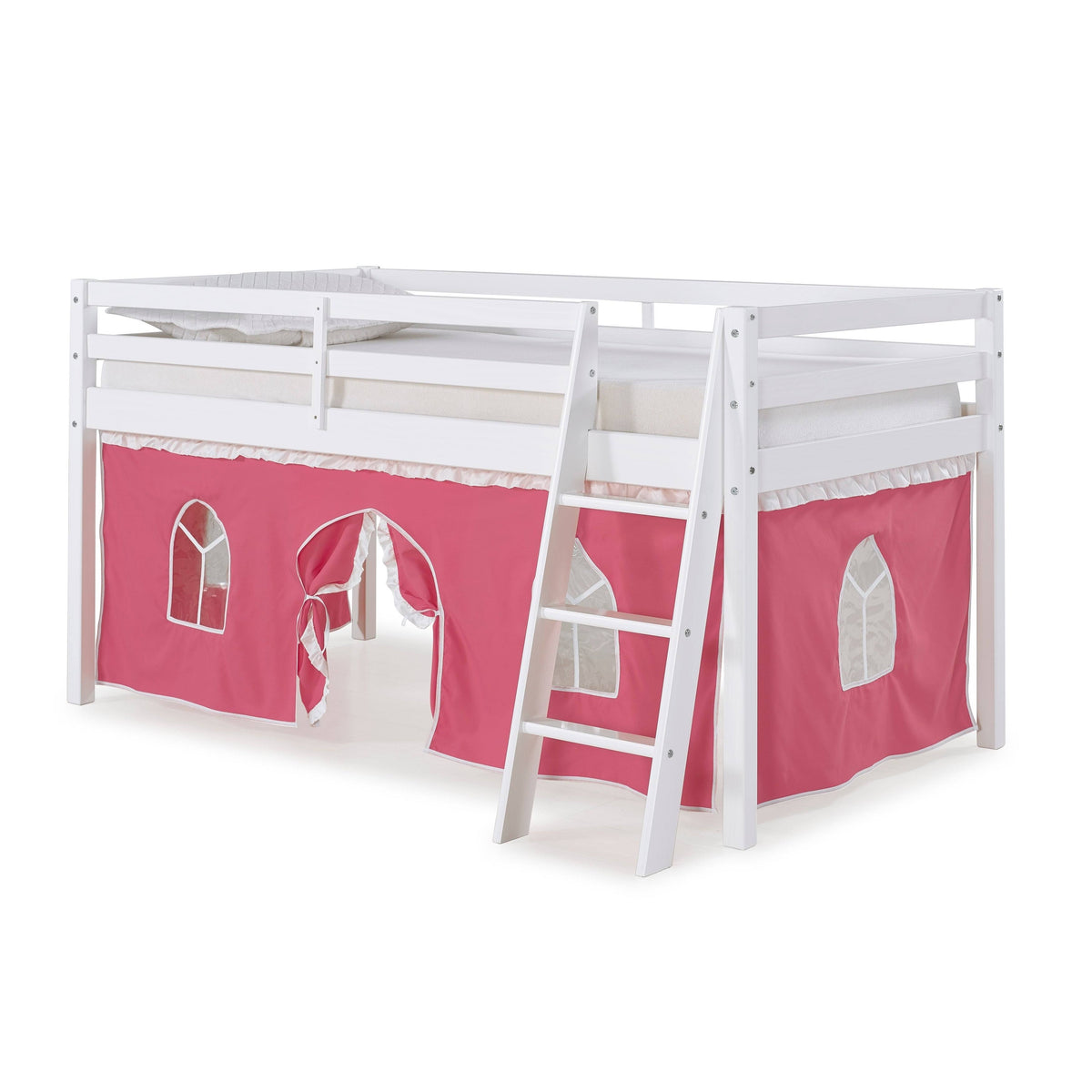 White Gray Camo Twin Junior Loft H82286