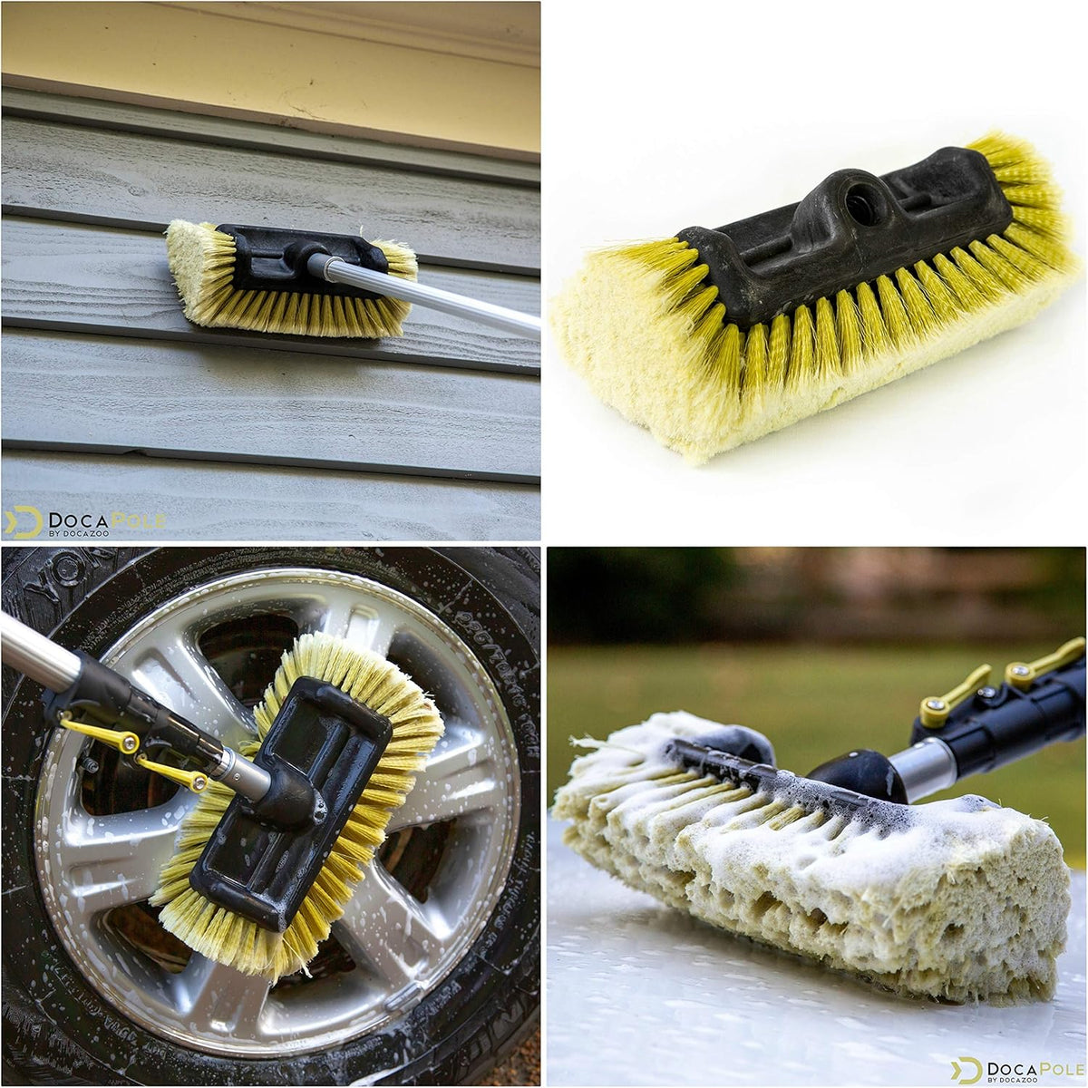 24 Foot High Reach Brush Kit with 6-24 Foot Extension Pole J4375