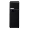 Black 7.5 cu. ft. Mini Fridge with Top Freezer J74586