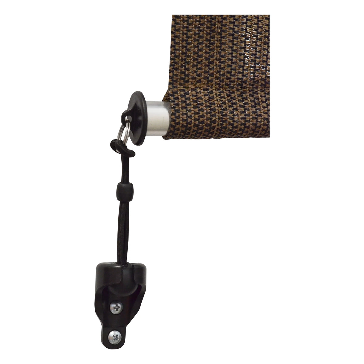 Outdoor Roller Patio Sun Shade 7ft Wide Brown/Black B16740