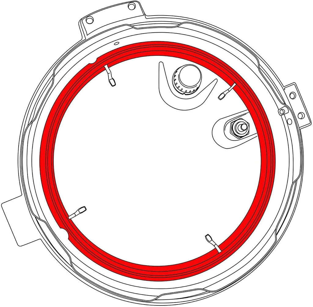 6 Quart Pressure Cooker Rubber Gasket Sealing Ring S547983