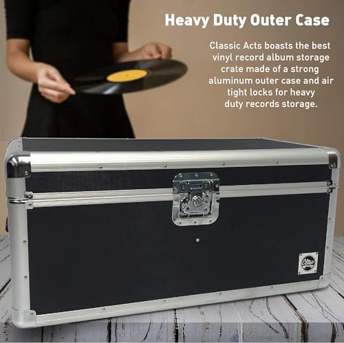 Vinyl Record Album Storage Case G570