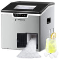 2-in-1 Countertop Ice Maker and Shaver Machine with Ice Scoop and Basket I703