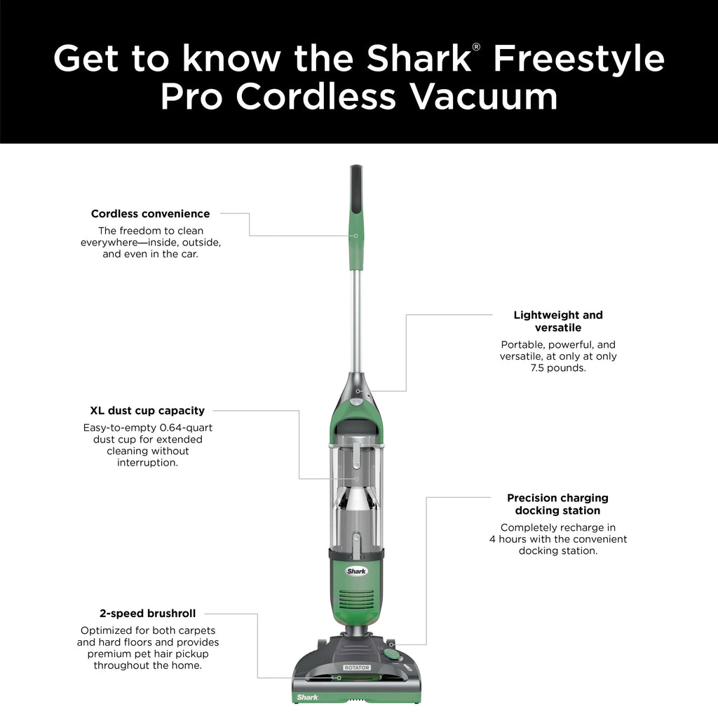 Cordless Vacuum with Charging Dock X559