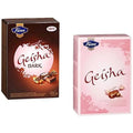 Milk Chocolate And Dark Chocolate With Hazelnut Filling X199