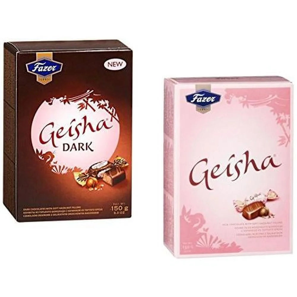 Milk Chocolate And Dark Chocolate With Hazelnut Filling X199