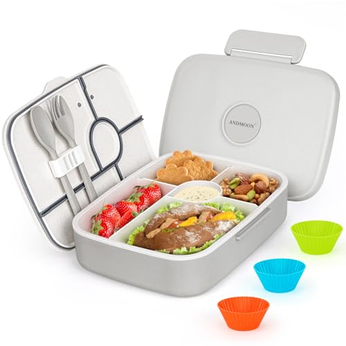 5 Compartment Insulated Bento Lunch Box C941