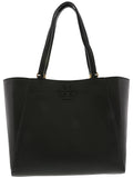 Black Leather Tote Bag Y51439