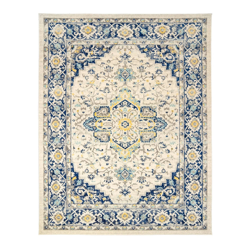 Navy 5 x 7 ft Indoor Area Rug J226756