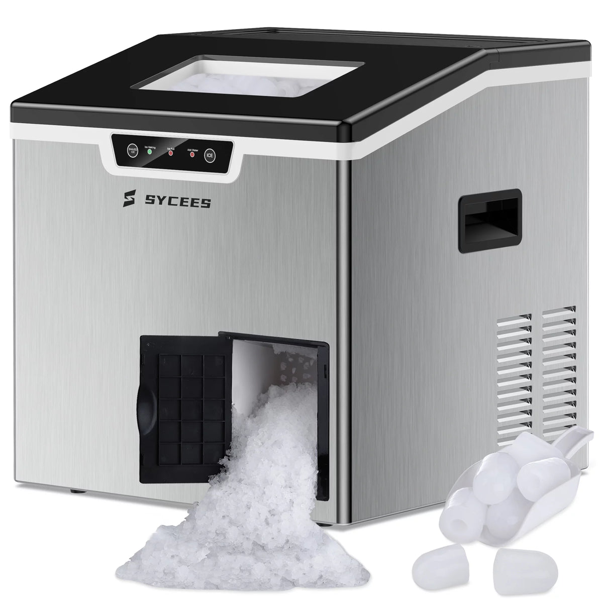 Portable 2 in 1 Ice Maker & Shaver with Ice Scoop M120814
