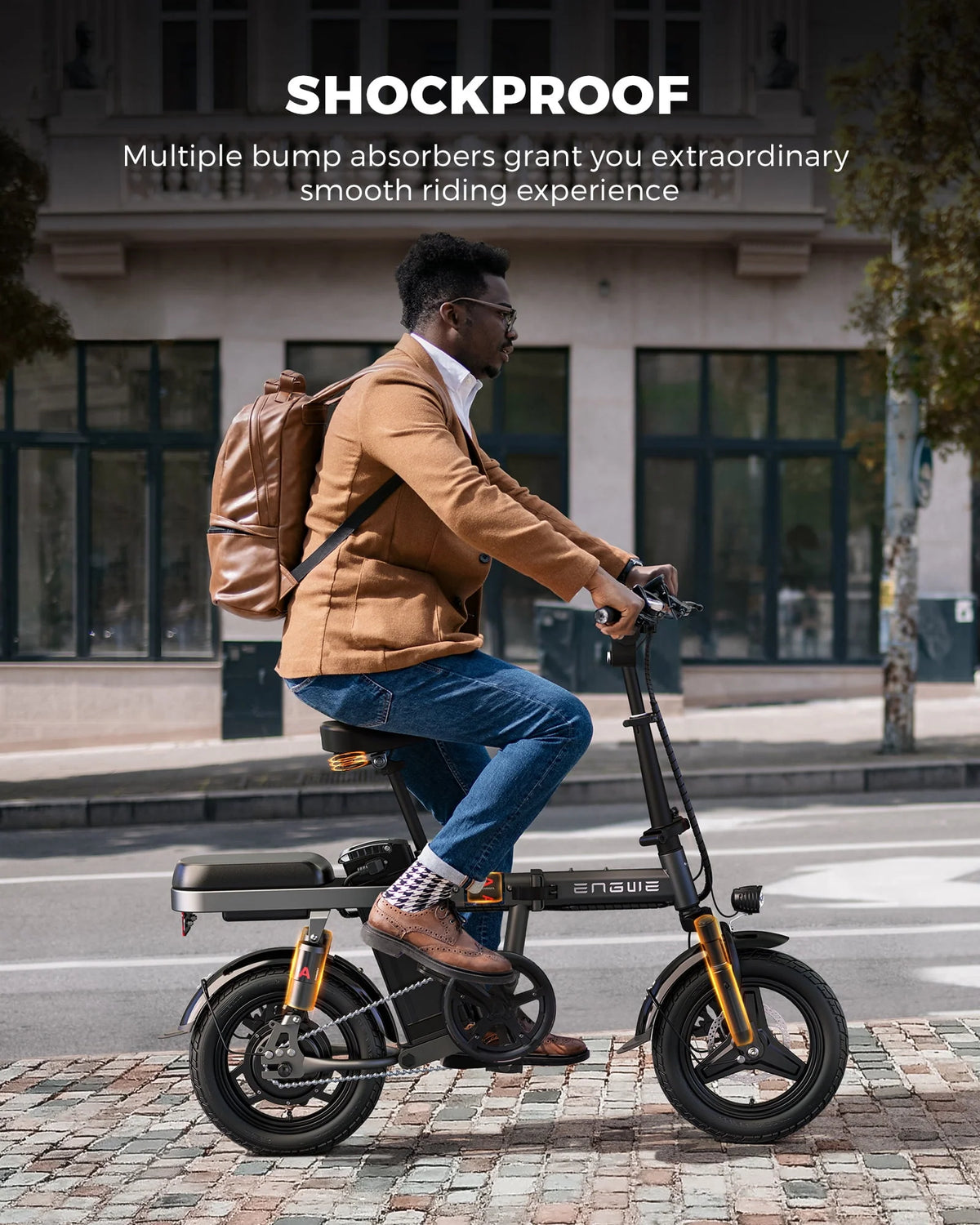 Folding Electric Bike 350W 48V 10AH Grey L181