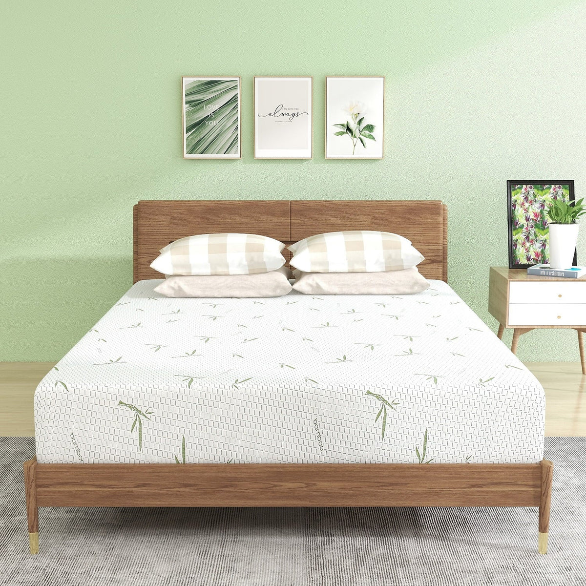 Queen 10 inch Memory Foam Mattress A236568