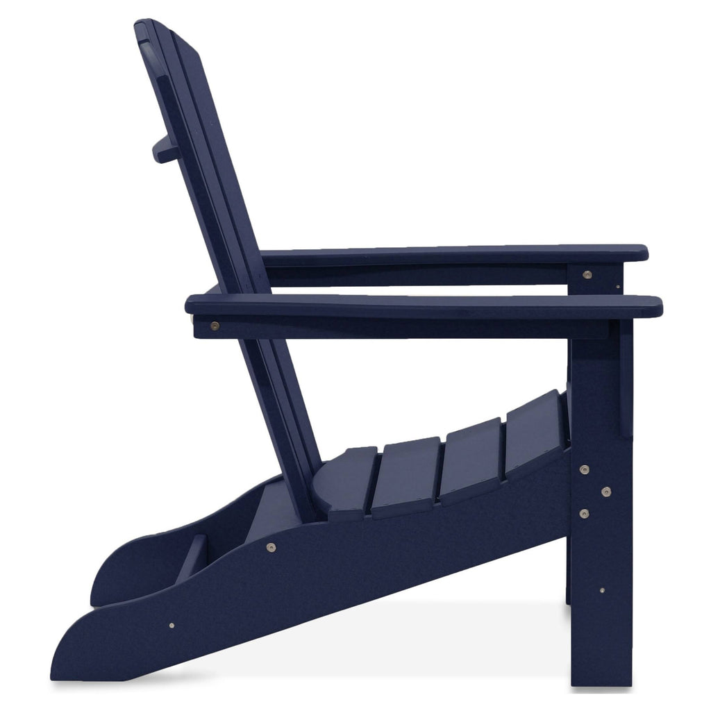 Light Gray Recycled Plastic Adirondack Chair D742
