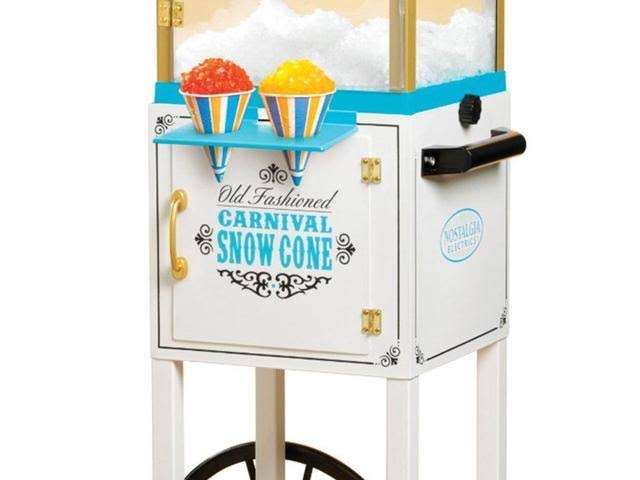 Old Fashioned Snow Cone Maker Cart Q3539