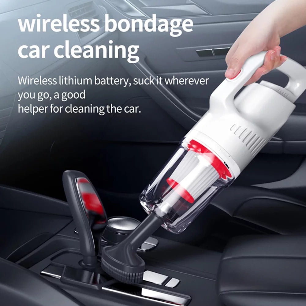 Cordless Stick Vacuum Cleaner, 12000Pa 4 in 1 Handheld (White) Z165352