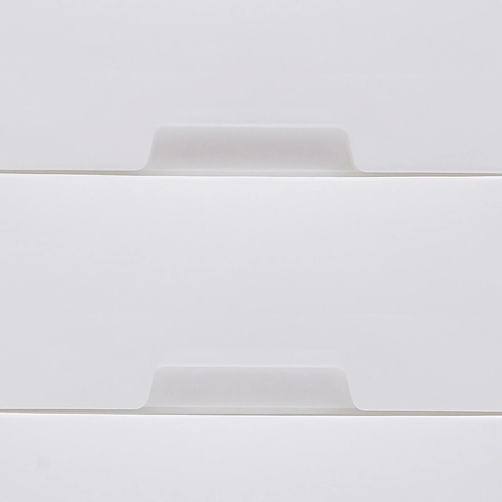 White 5 Drawers Plastic Dresser M962