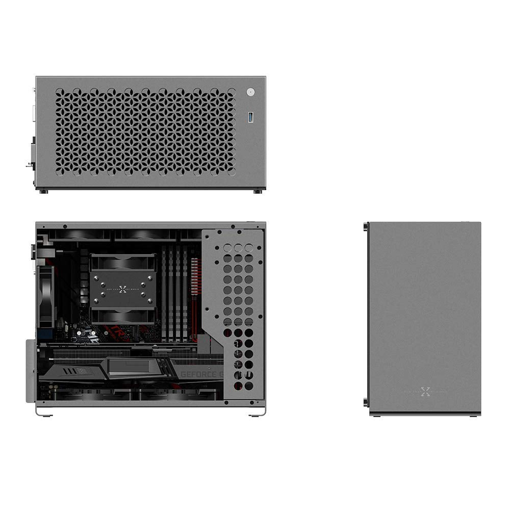 Aluminum PC Case with Tempered Glass A309039