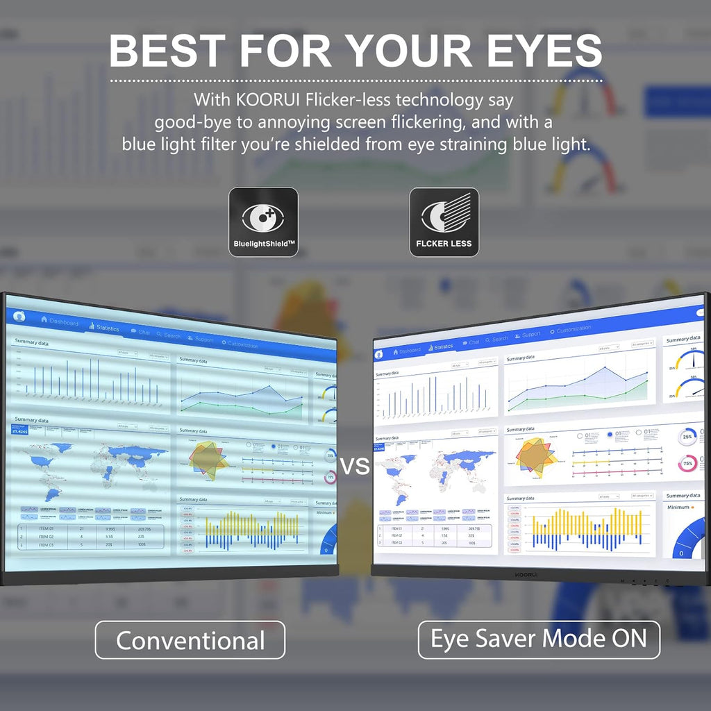 23.8 Inch FHD 1080p IPS 75Hz Computer Monitor H61648