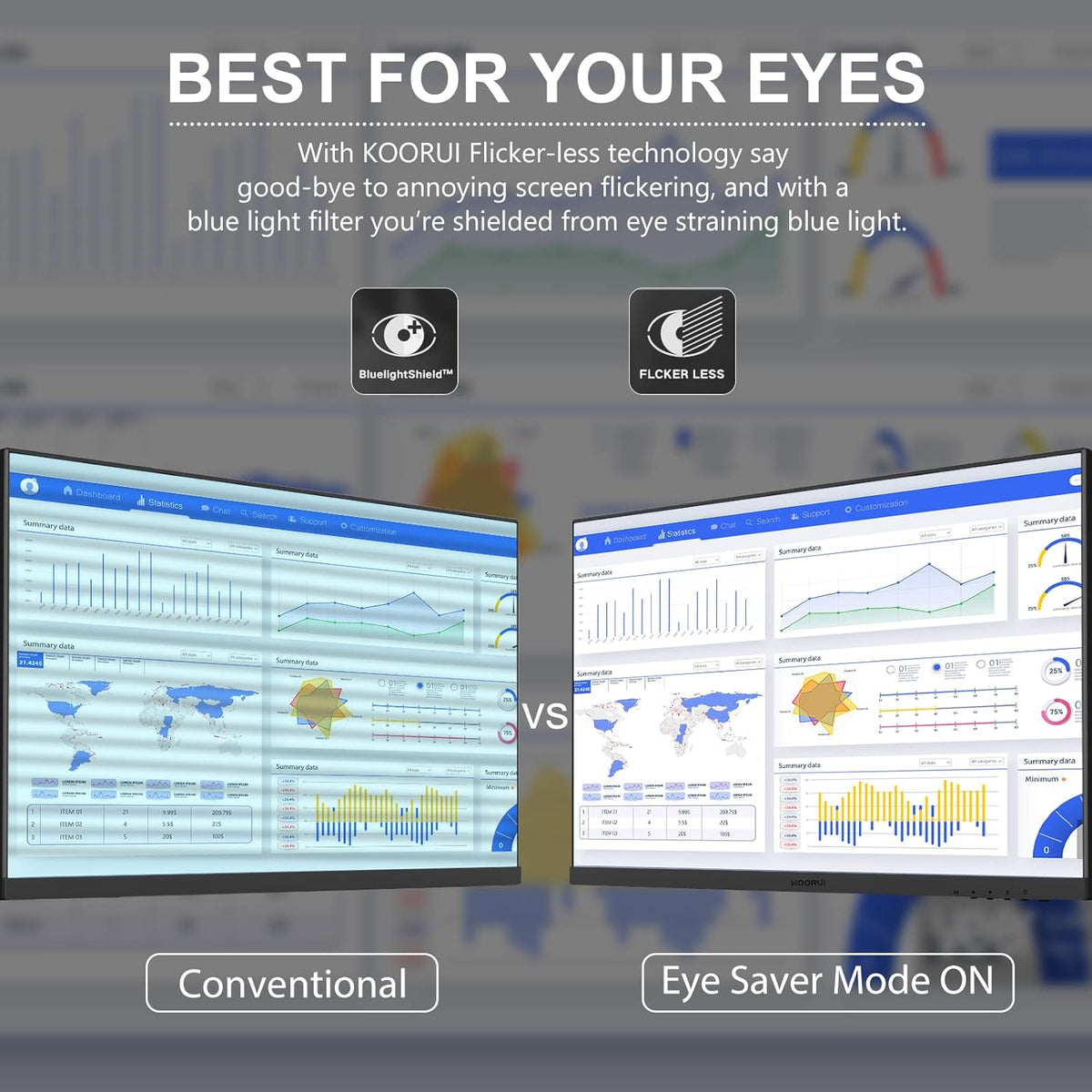 23.8 Inch FHD 1080p IPS 75Hz Computer Monitor H61648