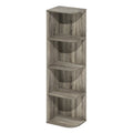 4-Tier Corner Open Shelf Bookcase D4878