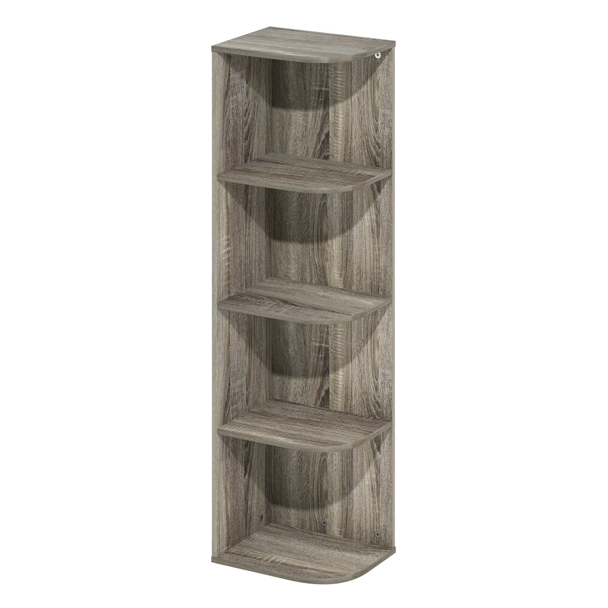 4-Tier Corner Open Shelf Bookcase D4878