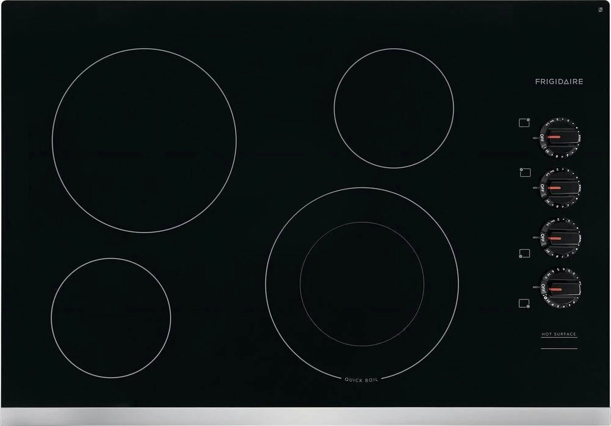 30" Stainless Steel Electric Cooktop I747
