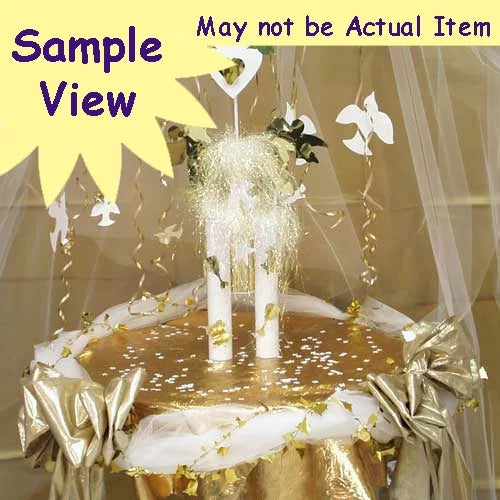 Confetti Champagne Bottle Gold 8 oz U97283