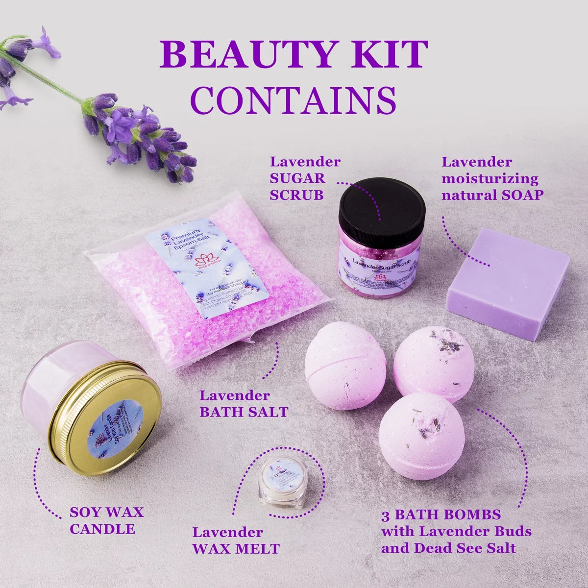 Lavender Spa Gift Set C479653