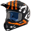 Matte Orange Offroad Helmet 3XL K90318
