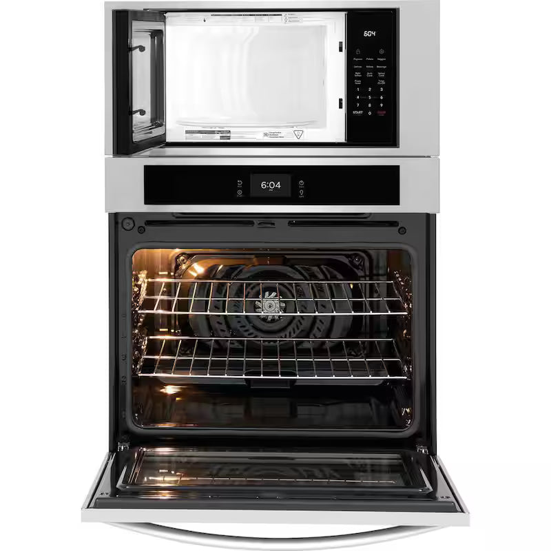 Electric Wall Oven with Built-In Microwave in Stainless Steel Z46638