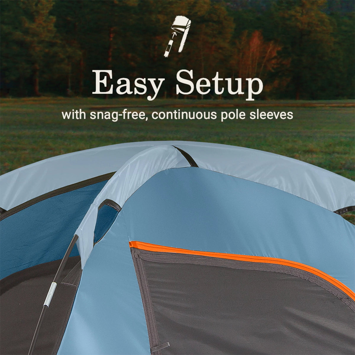 4-Person Camping Tent J9665