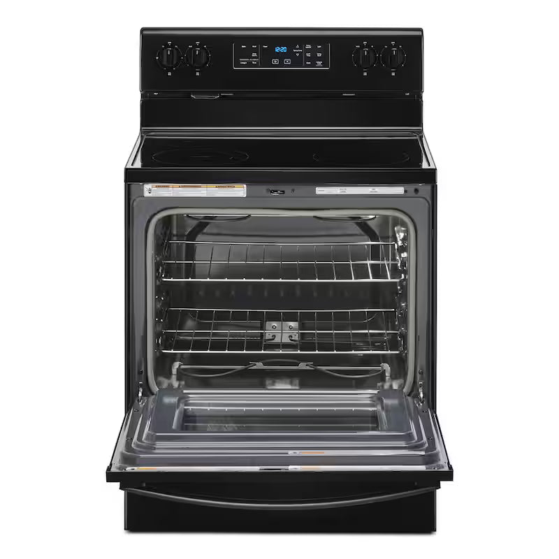 Black Electric Range with 4 Elements P43379