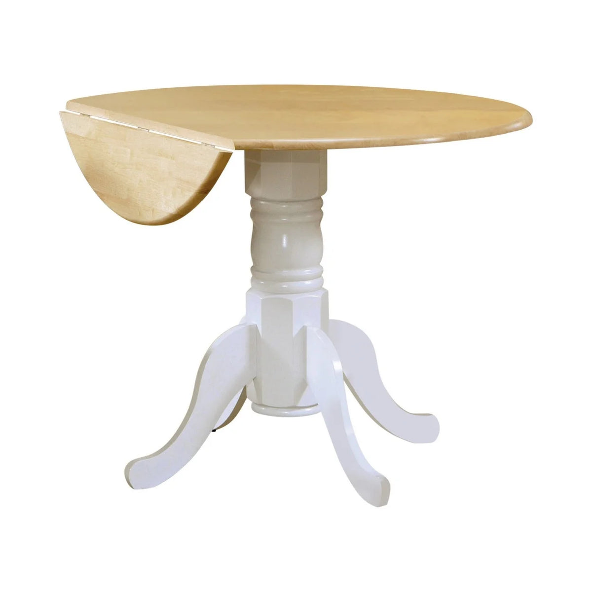 40 Inch Round Drop Leaf Dining Table C364287
