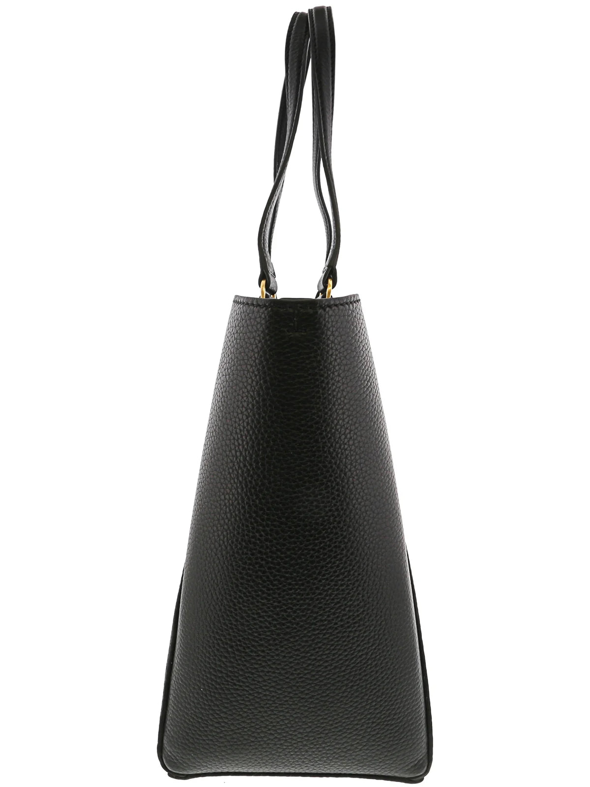 Black Leather Tote Bag Y51439