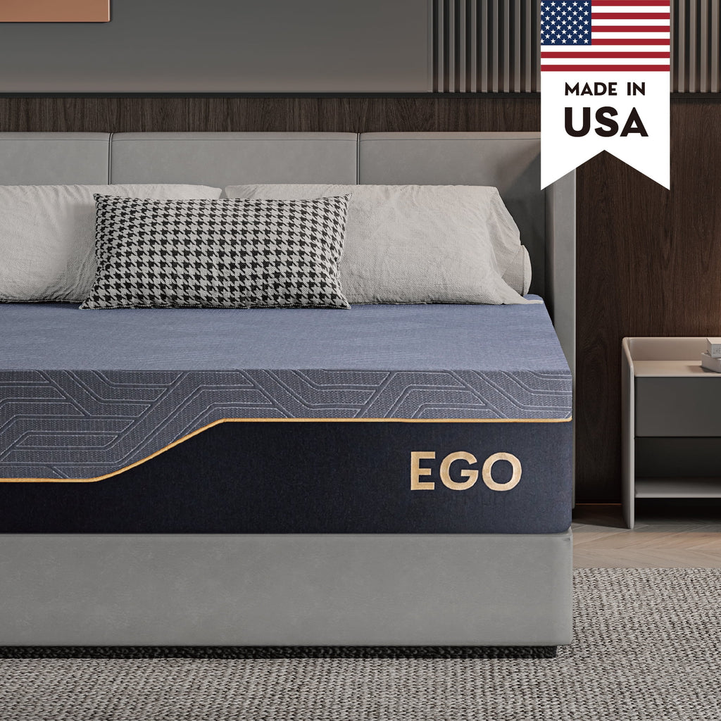 Black 14 inch Queen Memory Foam Mattress V612577