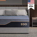 Black 14 inch Queen Memory Foam Mattress V612577