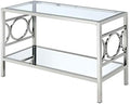 Contemporary Metal 1-Shelf Console Table D273